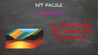 SVT FACILE  1ère spé  La dynamique des zones de divergence [upl. by Kwei]