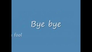 Bye Bye Bye Lyrics [upl. by Omsare800]