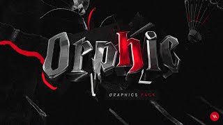 BEST FREE PHOTOSHOP GFX PACK 2023  Orphic Graphics Pack [upl. by Lenssen]