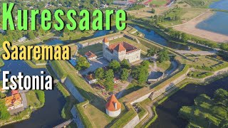 KURESSAARE City Walk  Saaremaa  Estonia [upl. by Einnig]