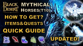 BDO  MythicalT10 Horse  Quick Guide  Updated  Doom  Arduanat  Dine [upl. by Assisi]