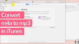 How to Convert M4A to MP3 in iTunes on Windows  Step by Step Tutorial  Guide  2018 [upl. by Wayne55]