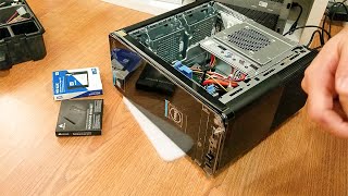 Installing WD SSD Sata Drive on Dell XPS 8930 Desktop Computer [upl. by Lorens538]