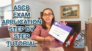 HOW TO APPLY MEDTECH ASCP EXAM STEP BY STEP TUTORIAL  REVIEW TIPS LyndzyVLOGS [upl. by Loesceke]