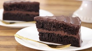 Chocolate Cake Recipe  How to Make Chocolate Cake [upl. by Nashom]