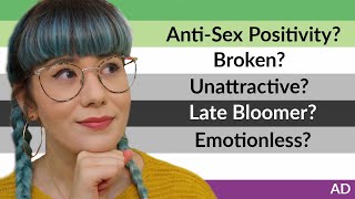 Debunking Asexual and Aromantic Myths with Alice Oseman AD [upl. by Cirederf]