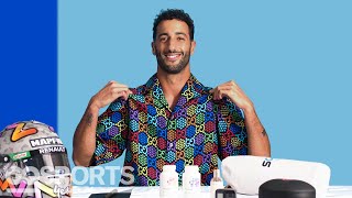 10 Things Formula 1 Driver Daniel Ricciardo Cant Live Without  GQ Sports [upl. by Nyrhtakyram]