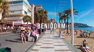 Benidorm Spain 🇪🇸 Walking Tour in 4K  Discover Costa Blanca [upl. by Nylecaj489]