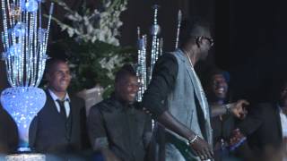 Adebayor Cisse Ballack and Essien dancing before gameofhope [upl. by Meunier837]