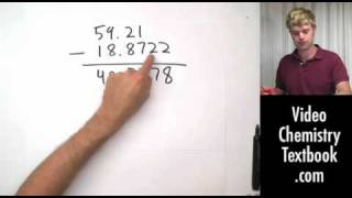 Add and Subtract with Significant Figures 16 [upl. by Sedgewinn657]