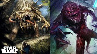 The Most DEADLY Rancor Types In Star Wars [upl. by Saval]