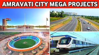 Amravati city mega projects  Amravati smart city  Amravati Andhra pradesh  Uni facts [upl. by Nguyen]