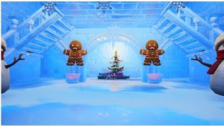 Fortnite Snowy Escape Room Fortnite Creative [upl. by Isidro]