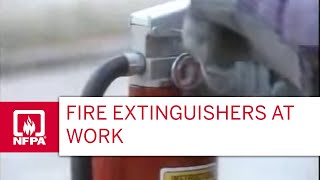 Fire Extinguishers at Work [upl. by Nealy]