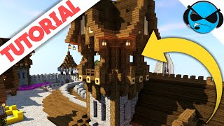 Minecraft How To Build A Medieval Watch Tower Tutorial [upl. by Dwayne]