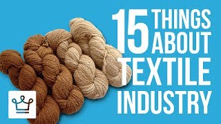 15 Things You Didnt Know About The Textile Industry [upl. by Zurc]