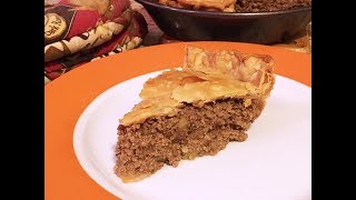 Tourtière Meat Pie Recipe • A Delicious Traditional Dish from Québec  Episode 179 [upl. by Gerhardine505]