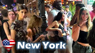 🇺🇸 MANHATTAN NIGHTLIFE AREAS  PACKED BARS amp CLUBS Summer Update【ENTIRE TOUR】Best Neighborhoods [upl. by Arianna792]