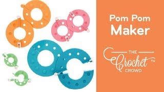 Beginners How to Use A Pom Pom Maker [upl. by Leaw679]