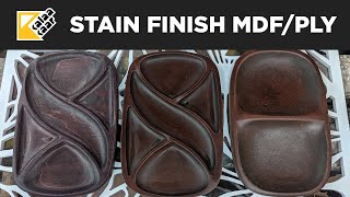 How to Stain and Finish MDF amp Plywood [upl. by Atse840]