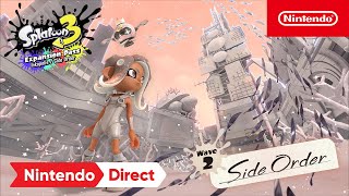 Splatoon 3 Expansion Pass  Side Order DLC  Nintendo Direct 9142023 [upl. by Rahman269]