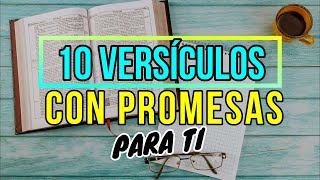 10 VERSÍCULOS DE LA BIBLIA CON PROMESAS DE DIOS [upl. by Aguste998]