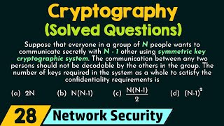 Cryptography Solved Questions [upl. by Assilanna]