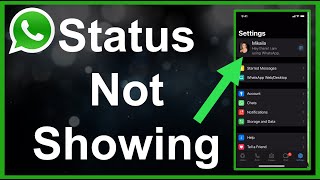WhatsApp Status Not Showing FIXED [upl. by Ardie]