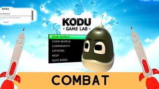 Kodu Game Lab Combat Game [upl. by Muhammad378]