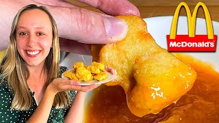 Homemade McDonalds Chicken Nuggets Copycat Recipe  DIY McNuggets [upl. by Korfonta281]