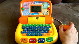 Vtech Tote n Go Laptop [upl. by Izzy]