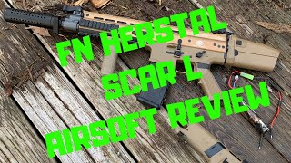 FN Herstal Scar L Airsoft Review [upl. by Ahto]