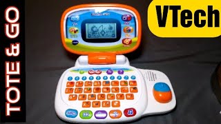 VTech Tote amp Go Laptop Kids Learning Toy Alphabet Shapes Numbers Games [upl. by Drahcir]