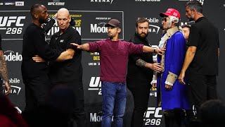 UFC 296 PreFight Press Conference Highlights [upl. by Lanctot]