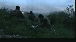 Chechen War gun battle corrected audio wmv [upl. by Romeu449]