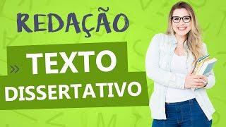 TEXTO DISSERTATIVO CARACTERÍSTICAS DA REDAÇÃO  Profa Pamba [upl. by Yelyab]