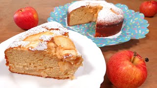 LAZY Sweetened Condensed Milk Cake with Apples Recipe  Easy Baking [upl. by Candice]