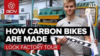 How Are Carbon Fibre Bikes Made  LOOK Cycle Factory Tour [upl. by Sage250]