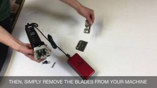 How to replace and tension Liveryman Black Beauty blades [upl. by Puri]