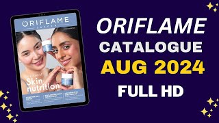 Oriflame Catalogue August 2024  Full HD [upl. by Rudwik]