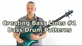 Creating Bass Lines 1  Locking With The Bass Drum [upl. by Justus]