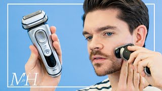 How To Shave With An Electric Shaver  4 Essential Steps [upl. by Kciremed446]