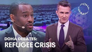 The Global Refugee Crisis  FULL DEBATE  Doha Debates  Douglas Murray Marc Lamont Hill and More [upl. by Dione842]