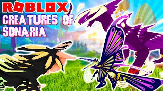 Roblox Creatures Of Sonaria  Time Gacha Creatures How To Get Aesho amp Hellion Warden [upl. by Anola]