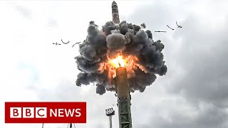 Whats the risk of nuclear war from the RussiaUkraine conflict  BBC News [upl. by Stranger231]