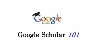 How to use Google Scholar 101 [upl. by Syhr]