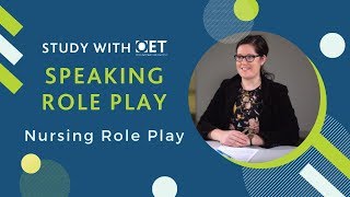 OET Speaking Role Play  Nursing FULL SUBTEST [upl. by Avigdor397]