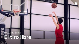 Cómo acertar un tiro libre  Baloncesto [upl. by Ailaham]