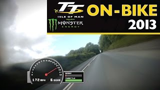 AMAZING Isle of Man TT races  OnBike RACE Lap Cameron Donald [upl. by Michal922]