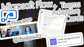 Microsoft Power Automate Tutorial  Approvals In Teams Adaptive Cards [upl. by Iralam]